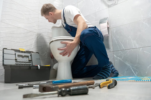 Toilet and plumbing fixture install Memphis